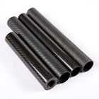 Twill Roll Wrapped Carbon Fiber Tubes High Strength High Stiffness And Lightweight