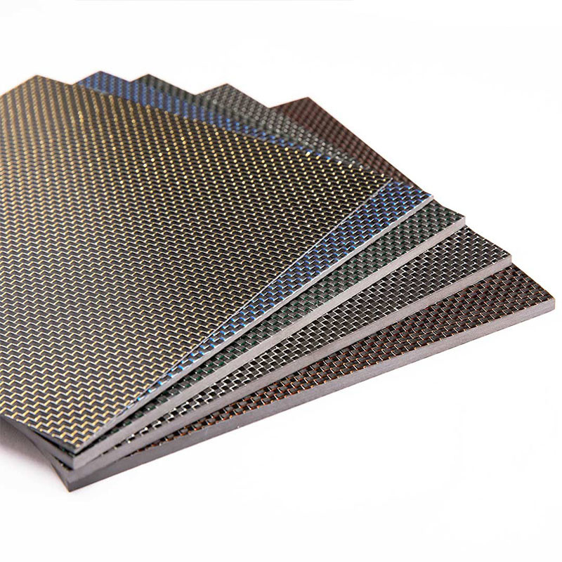 Chemically Resistant High Strength 100% 3K Carbon Fiber Panel Low Thermal Expansion