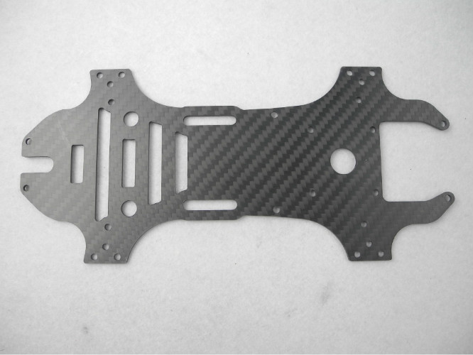 Cutting - Machining - 3K Twill Matte Carbon Fiber CNC Service OEM