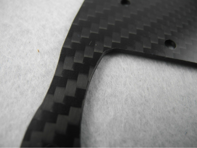 Composite Carbon Fiber CNC Service , High Performance Carbon fibre Chassis