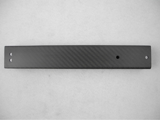 Light Weight Matte Rectangular Carbon Fiber Tubing / Rods For Auto