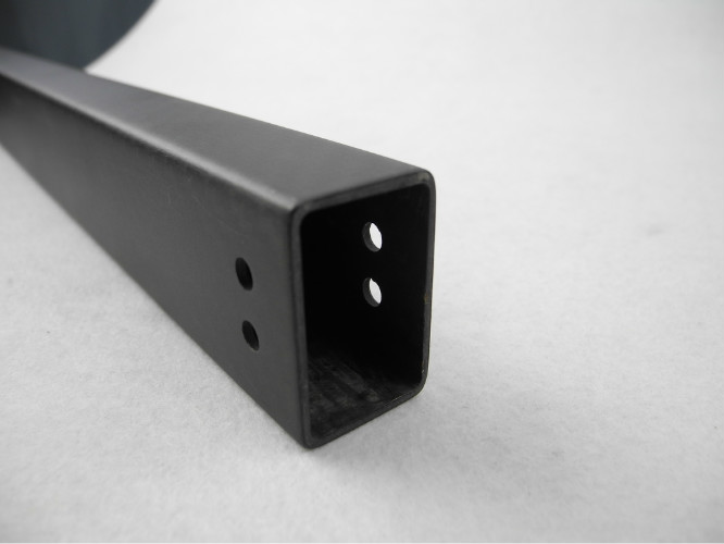 Mechanical arm Rectangular Carbon Fiber Tube , High strength 3 k twill