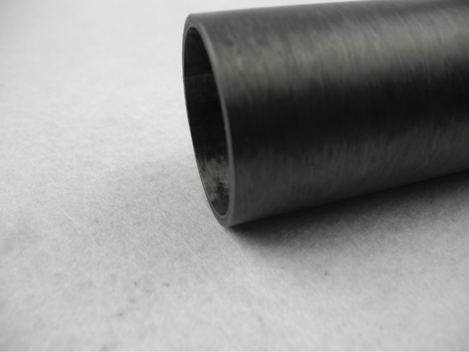 High Strength T200 carbon fiber Pipes , Winding Single Filament Wound