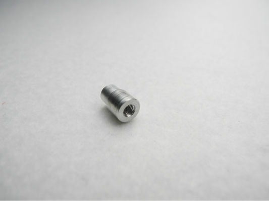 Metal Fabrication CNC Aluminum Parts , Silverwhite anodizing Aluminum Clamps