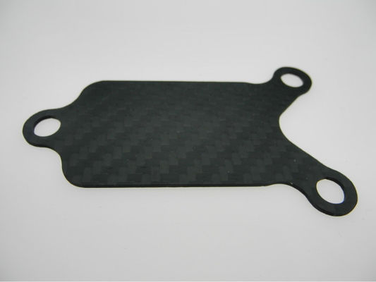 Twill Matte 3K 1mm Machining Carbon Fibre of High Corrosion Resistance