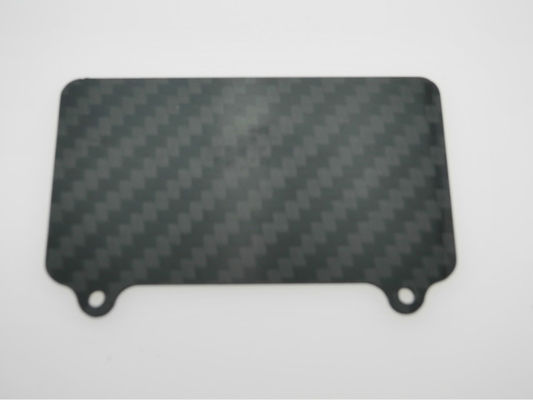 Twill Matte 3K 1mm Machining Carbon Fibre of High Corrosion Resistance