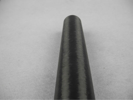 High Strength T200 carbon fiber Pipes , Winding Single Filament Wound Tubing