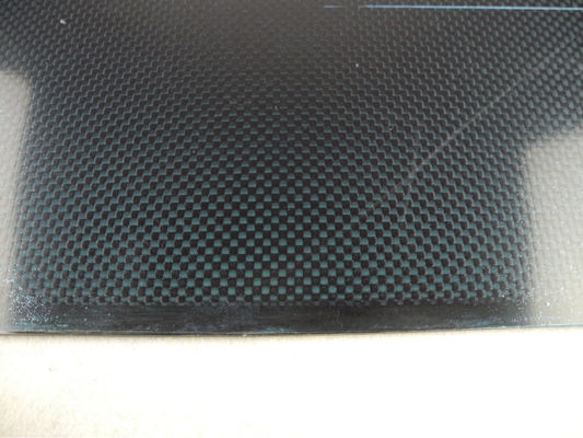 Glossy surface and Standard Layup Full Carbon Fiber Plate 400 × 500mm × 2.0mm Plain