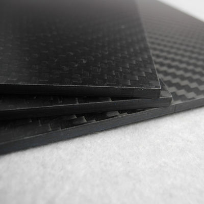 Professional black carbon fiber plate good heat resistance custom