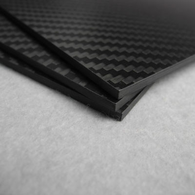 Professional black carbon fiber plate good heat resistance custom