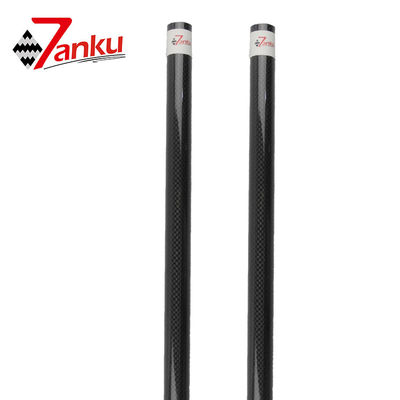 Matte 3k Twill / Plain Weave Full Carbon Fiber Tube 16mm*14mm Tolerance ±0.1mm