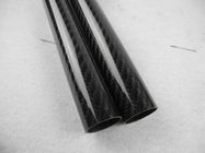 Matte 3k Twill / Plain Weave Full Carbon Fiber Tube 16mm*14mm Tolerance ±0.1mm