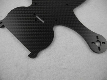 Computer Numerical Control Carbon Fiber CNC Service 3K Twill Matte Multicopter frames OEM