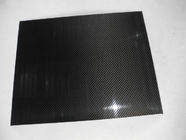 Abrasion-Resistant Twill Glossy Carbon Fiber Plate thickness 0.5mm with 3K material
