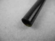 Light weight High Strength Carbon Fiber Profiles , custom size Carbon Fiber Tube