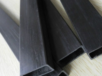 Square Large Diameter Carbon Fiber Tube Rectangular Pultrusion Tubing