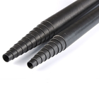 Roll Wrapped Gloss Finish Twill Carbon Fiber Telescoping Tubes Corrosion Resistance
