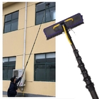 High Strength Light Weight 54FT 100% Carbon Fiber Telescopic Pole For Window Cleaning