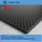 High Strength Reinforced Plastic 3K Carbon Fiber Plate , Matte Plain Carbon Fiber Sheets