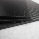 Black Full Carbon Fiber Board good heat resistance customized