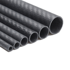 Ultra Light Weight Roll Wrapped 100% 3K Carbon Fiber Tube - Twill Weave