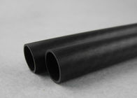 Unidirection Carbon Fiber Tubes , 3k Twill Carbon Fiber Pipes 1000mm Length