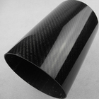 Customized 3K Twill Carbon Fiber Tube Roll Wrapping Large Diameter