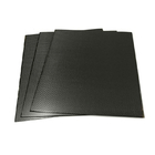 Industrial Glossy Carbon Fiber Board Light Weight High Strength 200 x 250 x 1.0mm