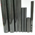 Industrial CF 3K Twill Glossy Carbon Fiber Pipe Roll Wrapped For Automotive