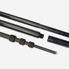 Plain Weaving Carbon Fiber Extension Pole For Arecanut Plucking
