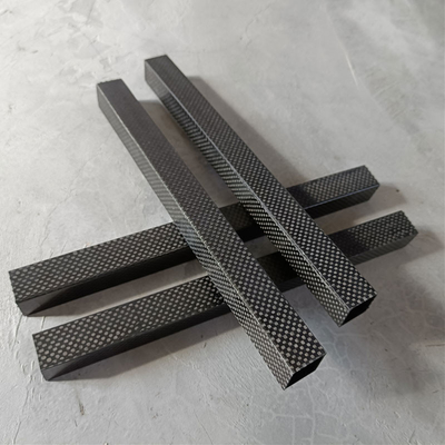 Custom 3K Carbon Fiber Rectangular Tube 0.5mm - 20mm