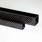 100% 3K Square Carbon Fibre Tube Corrosion Resistance Carbon Fiber Box Sections
