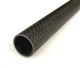 3K Roll Wrapped Carbon Fiber Tube 40 X 38 X 1000mm CF Tube