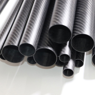 3K Roll Wrapped Carbon Fiber Tube 40 X 38 X 1000mm CF Tube