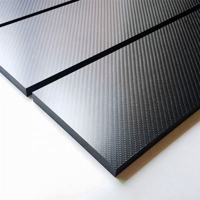 200x300x2mm Glossy Surface Carbon Fiber Plate 3K Plain Weave Panel Sheet