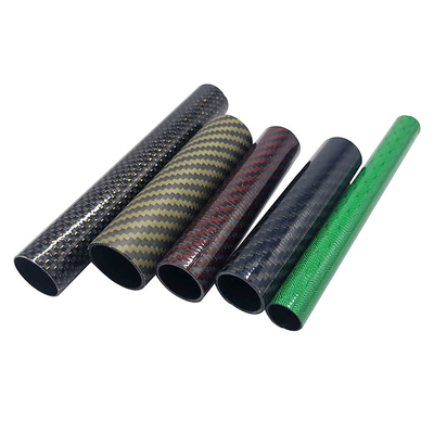 100% 3K Carbon Fiber Tube Super Strength And Superior Stiffness Flexible