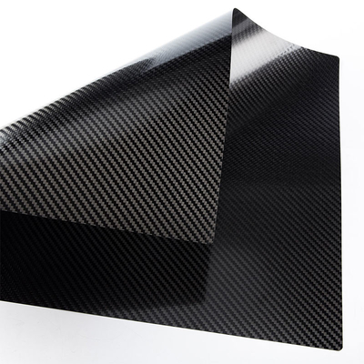 High Composite Hardness Material Anti UV Carbon Fiber Board 0.3 - 6mm