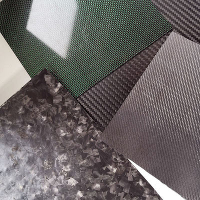 High Gloss 3K Twill Carbon Fiber Sheet Mirror Like Finish