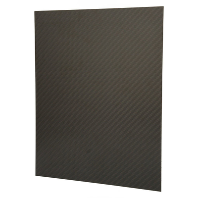 2mm Carbon Fiber Plate 200x300mm 3K Plain Weave Glossy Surface