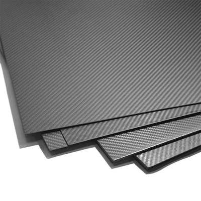 2mm Carbon Fiber Plate 200x300mm 3K Plain Weave Glossy Surface