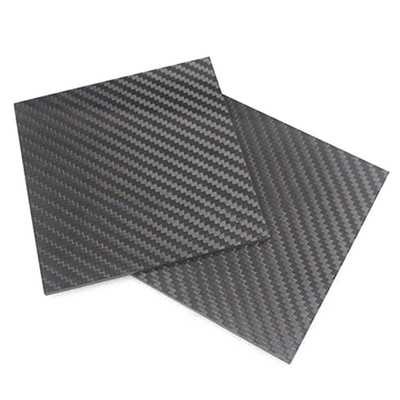 Glossy Surface Exquisite 3K Carbon Fiber Sheet For Aerospace Automotive