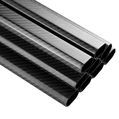 Carbon Fiber Square Tube 3k Twill Matte / Glossy Rectangular Carbon Fiber Tube