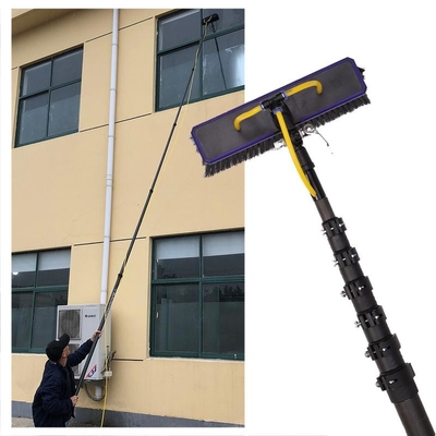 High Modulus Lightweight Carbon Cleaning Telescopic Pole Low Thermal Conductivity