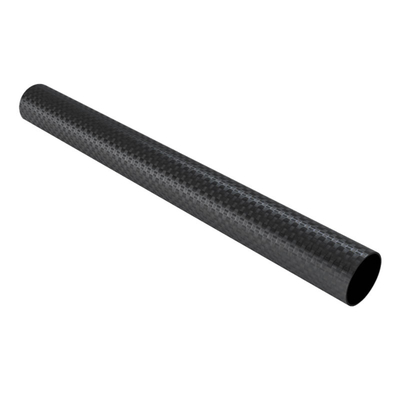 Thick Wall Carbon Fiber Tube Anti Ultraviolet Radiation 100% 3K Woven Finish