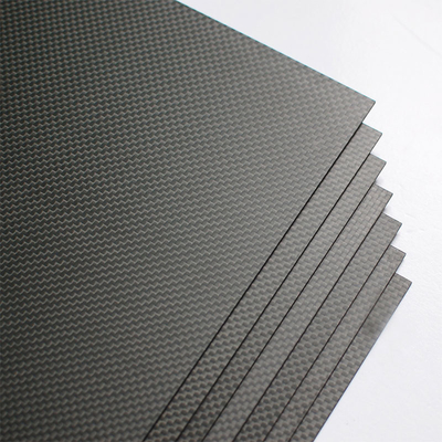 100% 3K Plain Weave Carbon Fiber Sheets Plate 200 X 300 X 1 MM