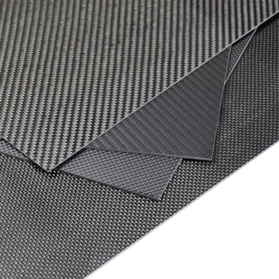 Waterproof High Strength Carbon Fiber Sheet Customized Sizes Various Color