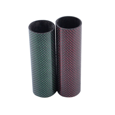 Heat Resistance Customized Matte Surface 3K Carbon Fiber Tube - Lightweight