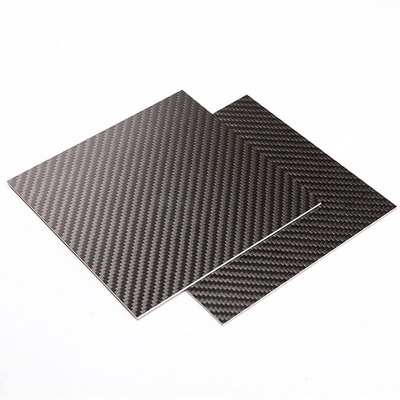 Plain Twill Plastic Glossy Carbon Fiber Sheet Panel Plate Board 1mm, 2mm, 2.5mm, 3mm, 4mm