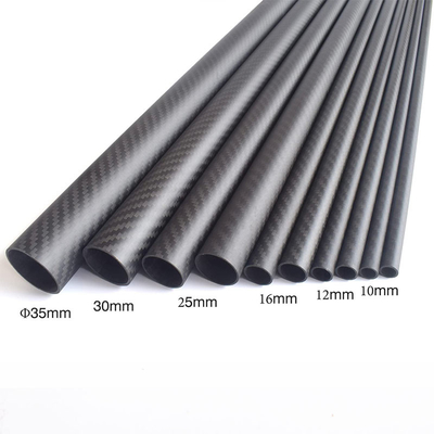 Extremely Strong and Durable Industrial Roll Wrapped Carbon Fiber Tube