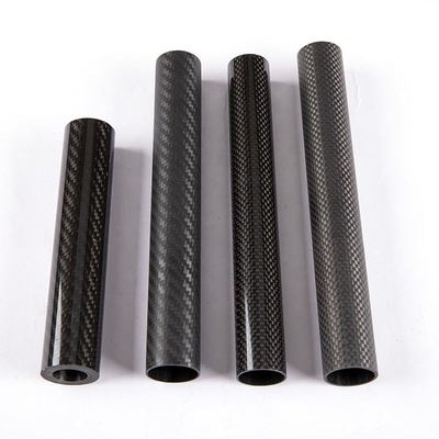 High Strength 3K Carbon Fiber Tube with Glossy Matte Finish FRP Carbon Pipe